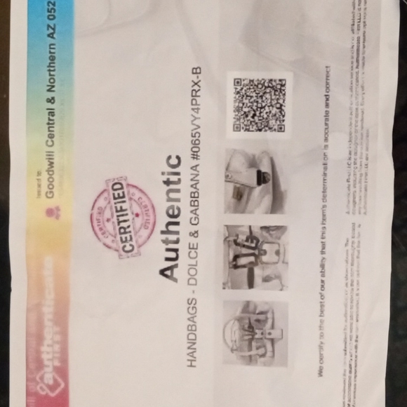 DOLCE & GABBANA Off White Pebbled Leather Satchel Bag Purse. Certified Authentic - Picture 14 of 14